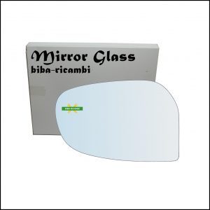 Vetro Specchio Retrovisore Cromato Lato Sx-Guidatore Per DR 2 dal 2010-2014>