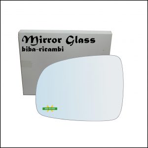 Vetro Specchio Retrovisore Lato Sx-Guidatore Per Nissan Note I (E11) dal 2005-2012