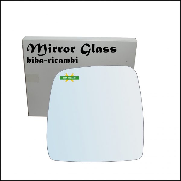 Vetro Specchio Cromato Lato Sx-Guidatore Per Suzuki Jimny I (SN) dal 1998-2006