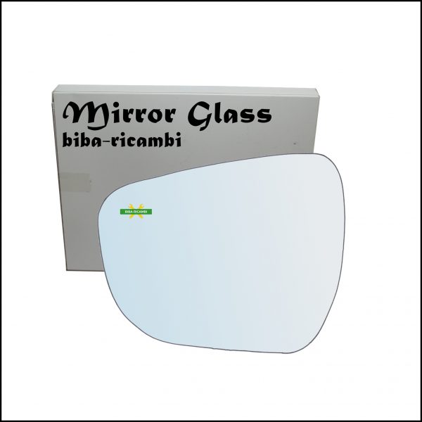 Vetro Specchio Retrovisore Lato Sx-Guidatore Per Suzuki Celerio (LF) dal 2014>