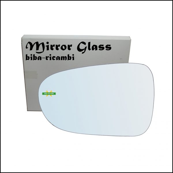 Vetro Specchio Retrovisore Cromato Lato Sx-Guidatore Per Seat Alhambra I (7V8) dal 1996-2000