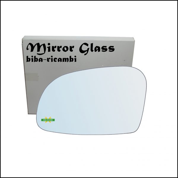 Vetro Specchio Retrovisore Cromato Lato Sx-Guidatore Per Citroen Saxo (S0) dal 1996-2004