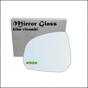 Vetro Specchio Retrovisore Lato Sx-Guidatore Per Suzuki Alto (GF) dal 2009>