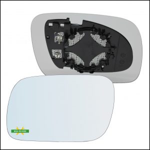 Piastra Specchio Retrovisore Termica Lato Sx-Guidatore Per Vw Touareg I (7LA) solo dal 2002-2009