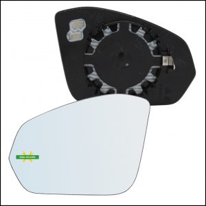 Piastra Specchio Retrovisore Termica Lato Sx-Guidatore Per Skoda Fabia IV (PJ3) dal 2021>