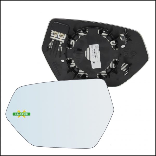 Piastra Specchio Retrovisore Termica Lato Sx-Guidatore Per Cupra Leon IV (KL) dal 2020>