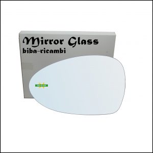 Vetro Specchio Retrovisore Lato Sx-Guidatore (specchio più grande)