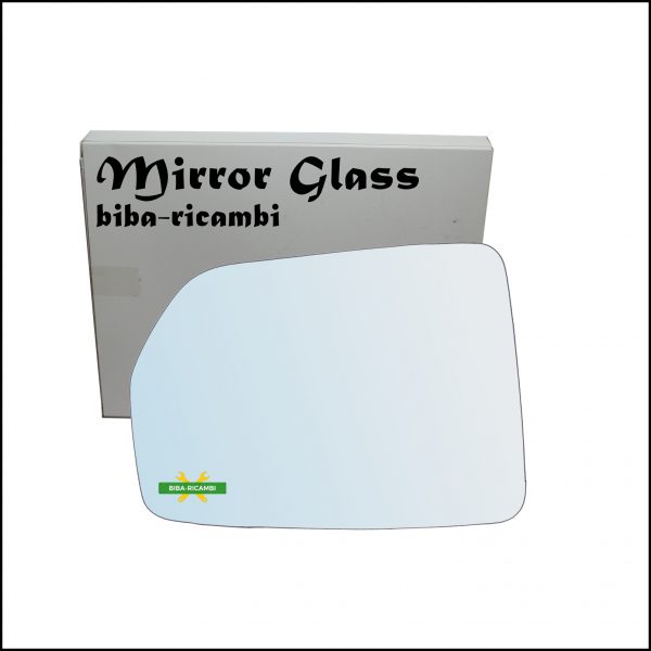 Vetro Specchio Retrovisore Cromato Lato Sx-Guidatore Per Kia Sportage II (JE) dal 2004-2009