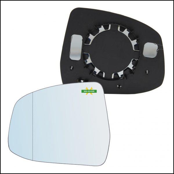 V. Piastra Specchio Retrovisore Asferica Lato Sx-Guidatore Per Ford Mondeo IV (BA7) dal 2007-2013