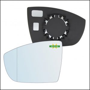 Piastra Specchio Retrovisore Asferica Lato Sx-Guidatore Per Ford C-Max II (DXA) dal 2010>