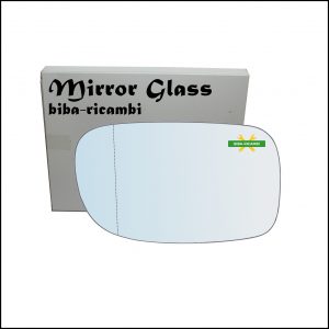 Vetro Specchio Retrovisore Asferico Lato Sx-Guidatore Per Tata Indica dal 1998-2007