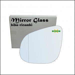 Vetro Specchio Retrovisore Asferico Lato Sx-Guidatore Per Mercedes Citan Combi (415) dal 2012>