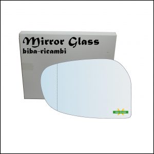 Vetro Specchio Retrovisore Cromato Asferico Lato Sx-Guidatore Per DR 2 dal 2010-2014>