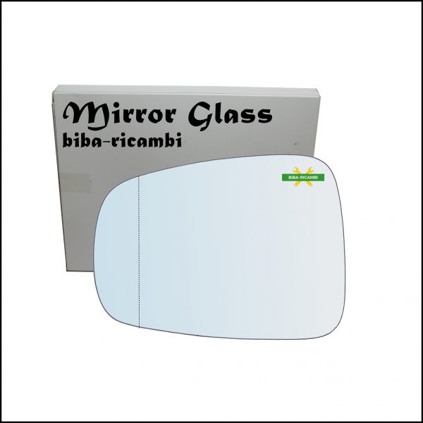 Vetro Specchio Retrovisore Asferico Lato Sx-Guidatore Per Citroen C8 Restyling solo dal 2008>
