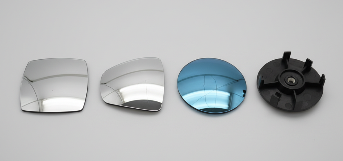 Quanti tipi di vetri specchio esistono per auto, moto e furgoni