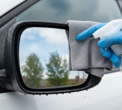 Come pulire correttamente il vetro specchio