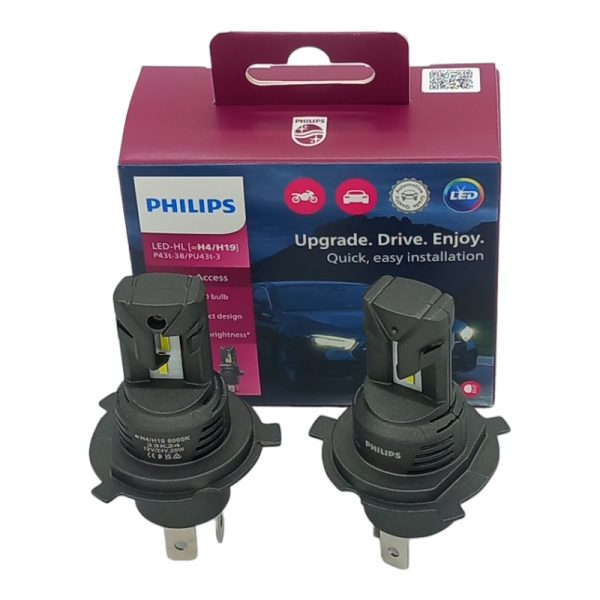 Philips Lampadine H4 Led Compatibile Per Daihatsu Applause II (A101) Dal 1997-2000