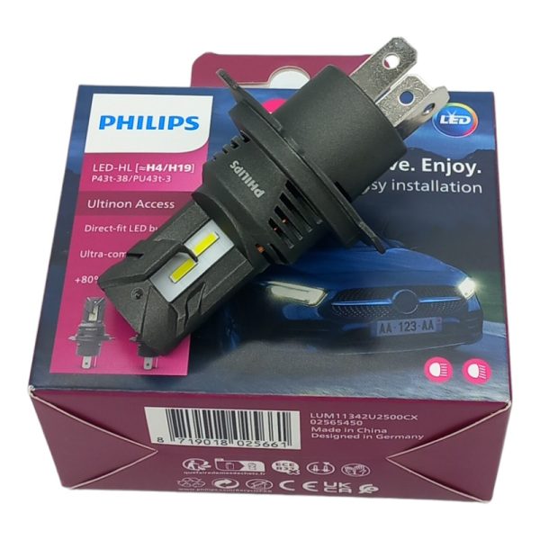 Philips Lampadine H4 Led Compatibile Per Daihatsu Sirion (M3) Dal 2005>