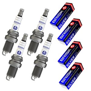 BR14YS Brisk Candele GPL Per FIAT DOBLO 1.4 57KW | 350 A1.000