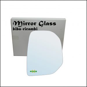 Vetro Specchio Retrovisore Cromato Lato Dx-Passeggero Per Citroen Berlingo II (B9) dal 2008-2013