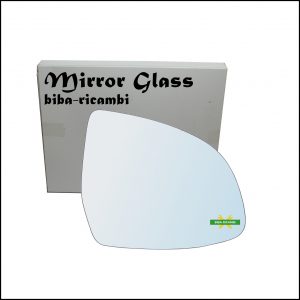 Vetro Specchio Retrovisore Cromato Lato Dx-Passeggero Per Bmw X3 II (F25) dal 2010>