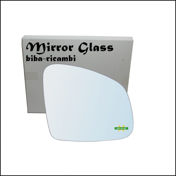 Vetro Specchio Retrovisore Cromato Lato Dx-Passeggero Per Smart ForTwo III (453) dal 2014>