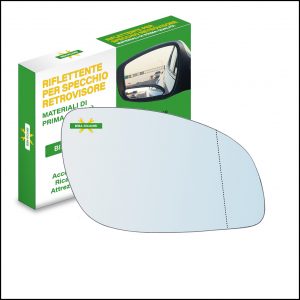 Vetro Specchio Retrovisore Asferico Lato Dx-Passeggero Per Opel Signum (Z03) dal 2003-2008