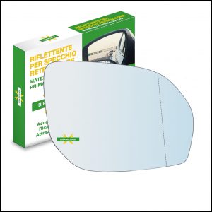 Vetro Specchio Retrovisore Asferico Lato Dx-Passeggero (specchio piu grande)