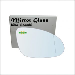 Vetro Specchio Retrovisore Cromato Asferico Lato Dx-Passeggero Per Mercedes Classe CLS I (C219) dal 2004-2011