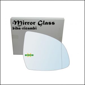 Vetro Specchio Retrovisore Cromato Asferico Lato Dx-Passeggero Per Bmw X3 II (F25) dal 2010>