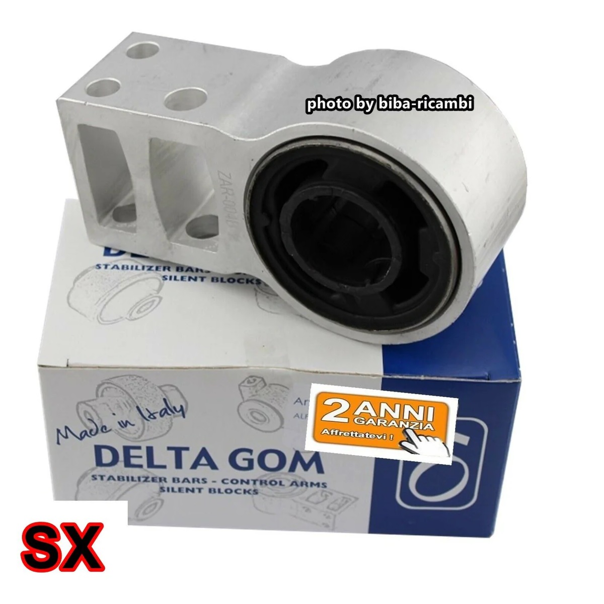 Boccole Silent Block Gommini Trapezi Anteriori Per Alfa Romeo 159 dal 2005-2012