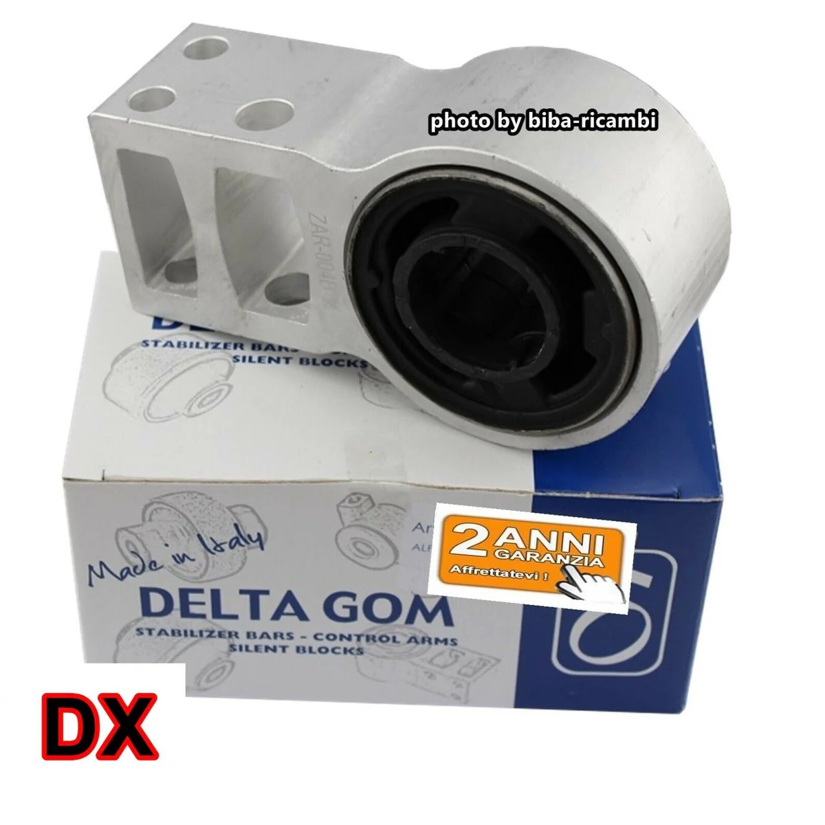 Boccole Silent Block Gommini Trapezi Anteriori Per Alfa Romeo 159 dal 2005-2012