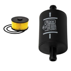 Filtro Gpl + Cartuccia Elettrovalvola Gas Landi Renzo Per Renault Clio Dacia Sandero