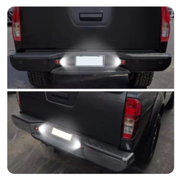 Luci Targa Led Placchette Plafoniere Specifiche Per Nissan Navara dal 2005>