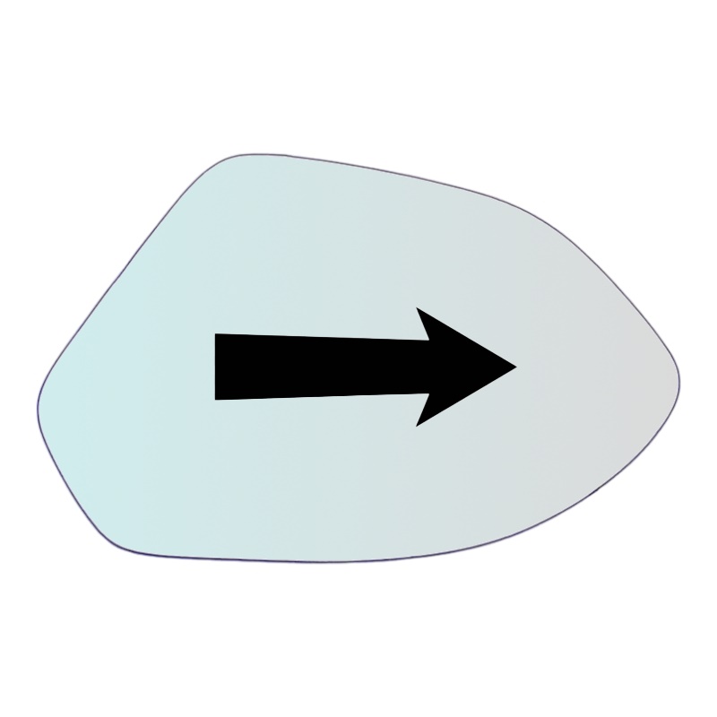 Vetro Specchio Retrovisore DX Compatibile Per Moto Moto Piaggio X9 Evolution 500