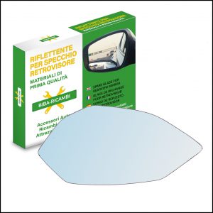 Vetro Specchio Retrovisore Lato DX Per Moto Con Specchio Adattabile