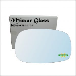 Vetro Specchio Retrovisore Cromato Lato Dx-Passeggero Per Ssangyong Rexton (GAB) dal 2002-2012