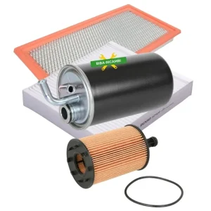 Filtro Aria Olio Gasolio Abitacolo Per Chrysler Sebring 2.0 CRD 103KW-140CV.
