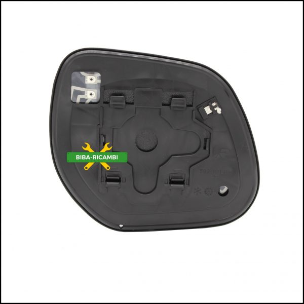 Piastra Specchio Retrovisore Termica Lato Sx-Guidatore Per Mitsubishi Outlander II (CW) solo dal 2008-2010