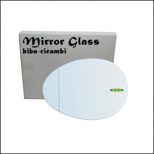 Vetro Specchio Retrovisore Asferico Lato Sx-Guidatore Per Mini Cooper (R55) Clubman dal 2006-2011
