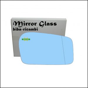 Vetro Specchio Retrovisore Blue Asferico Lato Dx-Passeggero Per Fiat Ulysse I (220) dal 1994-2002
