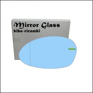 Vetro Specchio Retrovisore Blue Asferico Lato Sx-Guidatore Per Bmw Serie 1 (E81,E87) solo dal 2003-2008