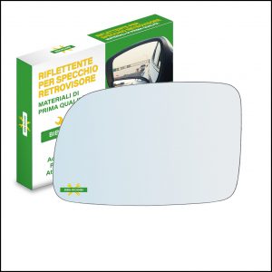 Vetro Specchio Retrovisore Lato SX Compatibile Per Hyundai Santa FÉ II (CM) 2005-2012