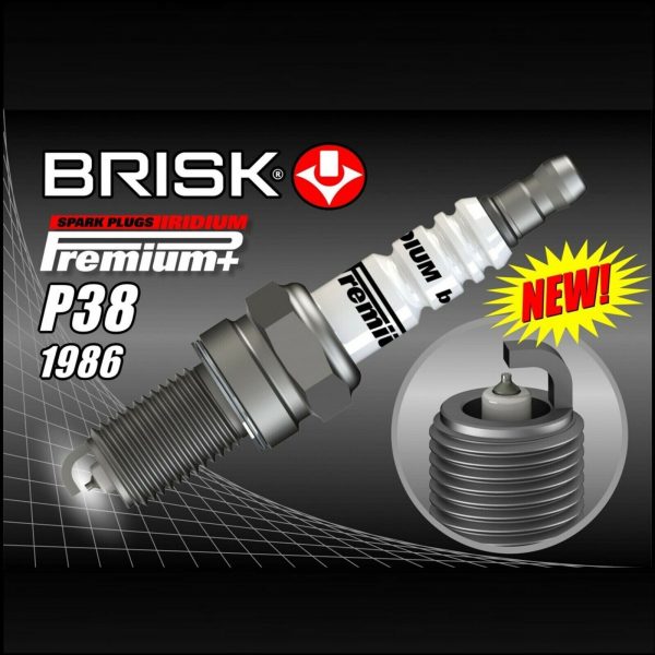 Candela Brisk Iridium Compatibile Per Fiat Bravo II 1.4 110KW Motore. 198A1.000